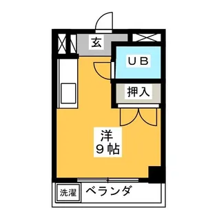 サンライズマンション【2階】の間取り