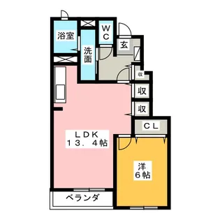 フォーシーズンM【1階】の間取り