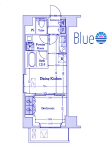 Cartoleria【3階】の間取り