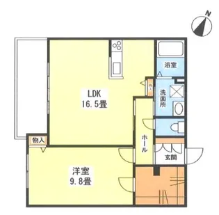 heritage八雲【2階】の間取り