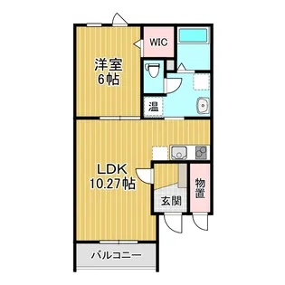 クレストIII【2階】の間取り