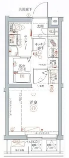 東京都足立区千住河原町【マンション】の間取り