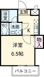エ・アロール【1階】の間取り