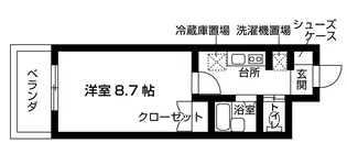 新百合グリーンハウス【3階】の間取り