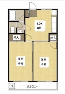 コーポ乗松【3階】の間取り