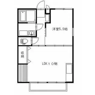 ソレアードB(平出町)【2階】の間取り