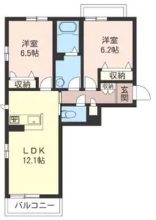 Grace court【SHM】【3階】の間取り