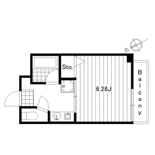 大澤ビル【3階】の間取り