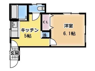 アマリア落合【2階】の間取り