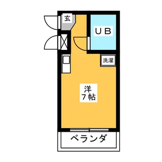 オーバンパレ【2階】の間取り