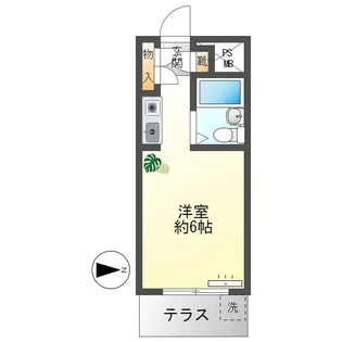 ヴァンハウス白楽【3階】の間取り