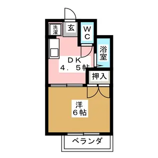 グランビーア表台【2階】の間取り