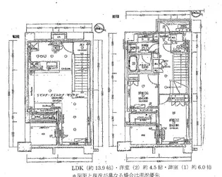 オープンレジデンス上野毛S棟【3階】の間取り