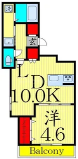 サンドリーム【2階】の間取り