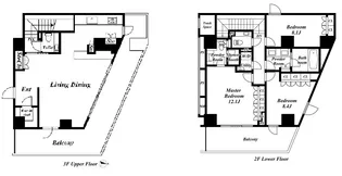 フォレストテラス鳥居坂【3階】の間取り