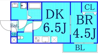 ラグランジュ新川崎【2階】の間取り