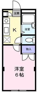 ラ・シエスタ【1階】の間取り