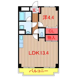 ラ・フォレ薬円台【3階】の間取り