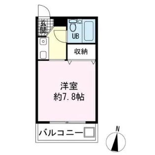 ブルール文教【3階】の間取り