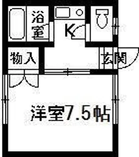 ベルシャトーII【1階】の間取り