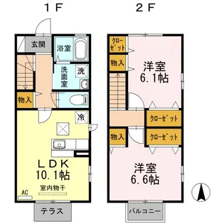 シャルマンの間取り
