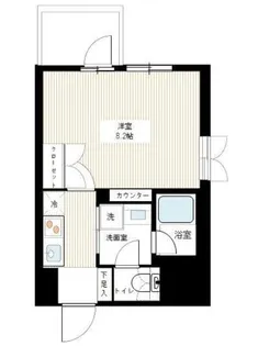 プレシャスハーモニー八王子【4階】の間取り