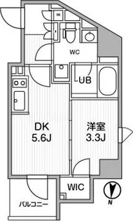 ALTERNA押上【5階】の間取り