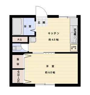 武蔵野ハイム【2階】の間取り