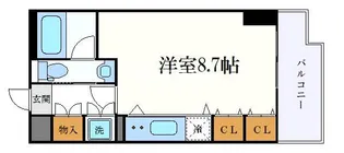 グランルージュ栄II【2階】の間取り