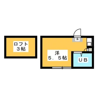 シティパーク武蔵小金井【1階】の間取り