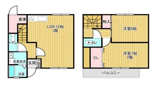 コーポサンライズの間取り