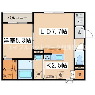 Cortile(コルティーレ)【1階】の間取り