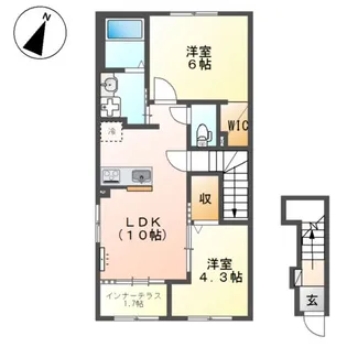 みのり【2階】の間取り
