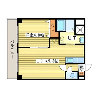 アーバンハウス北26条【2階】の間取り