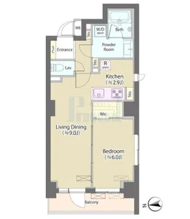 神明公園ハイツ・文京【2階】の間取り