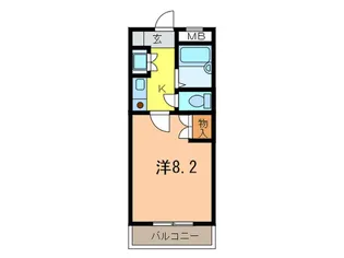 ロッキーハウス【3階】の間取り