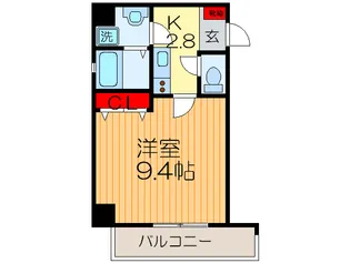 ドマ-ニ【9階】の間取り
