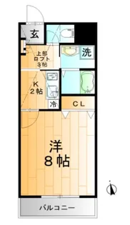 TOSHIハイツII【1階】の間取り