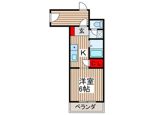 Sマンション上野【1階】の間取り