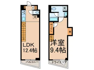 JMFレジデンス世田谷三宿の間取り