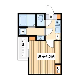アザーレ・ソラ海老名【3階】の間取り