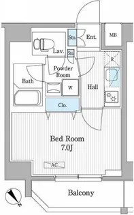 パティオスクエア御茶ノ水【1階】の間取り