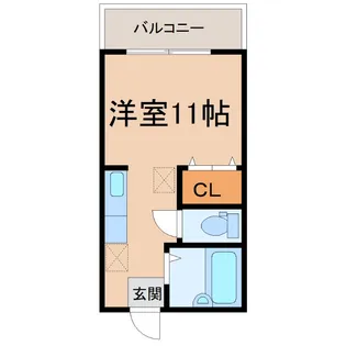 マンションウイング【3階】の間取り