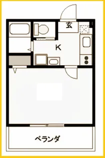 レジデンス綱島上町【2階】の間取り