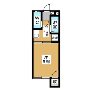 Kコスモスハイツ【1階】の間取り