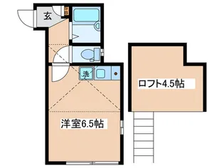 ピタゴラス江古田【1階】の間取り
