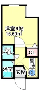 リヴィエール・イーストゲート【2階】の間取り
