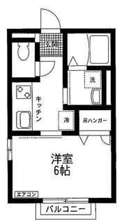 レトアレジデンス【1階】の間取り