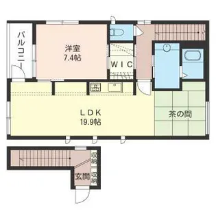 フォレストスクエアの間取り