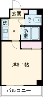 Rosa Candore【5階】の間取り